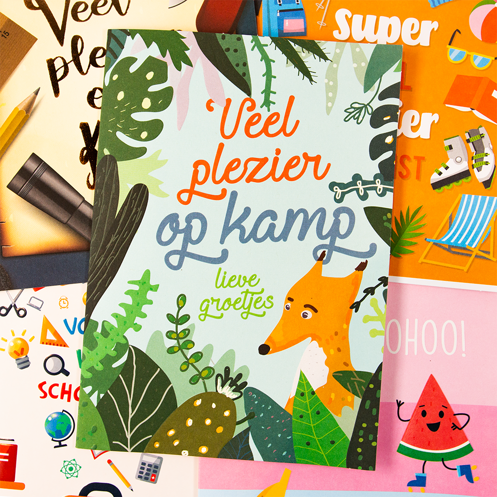 Paperclip Cards - Op kamp